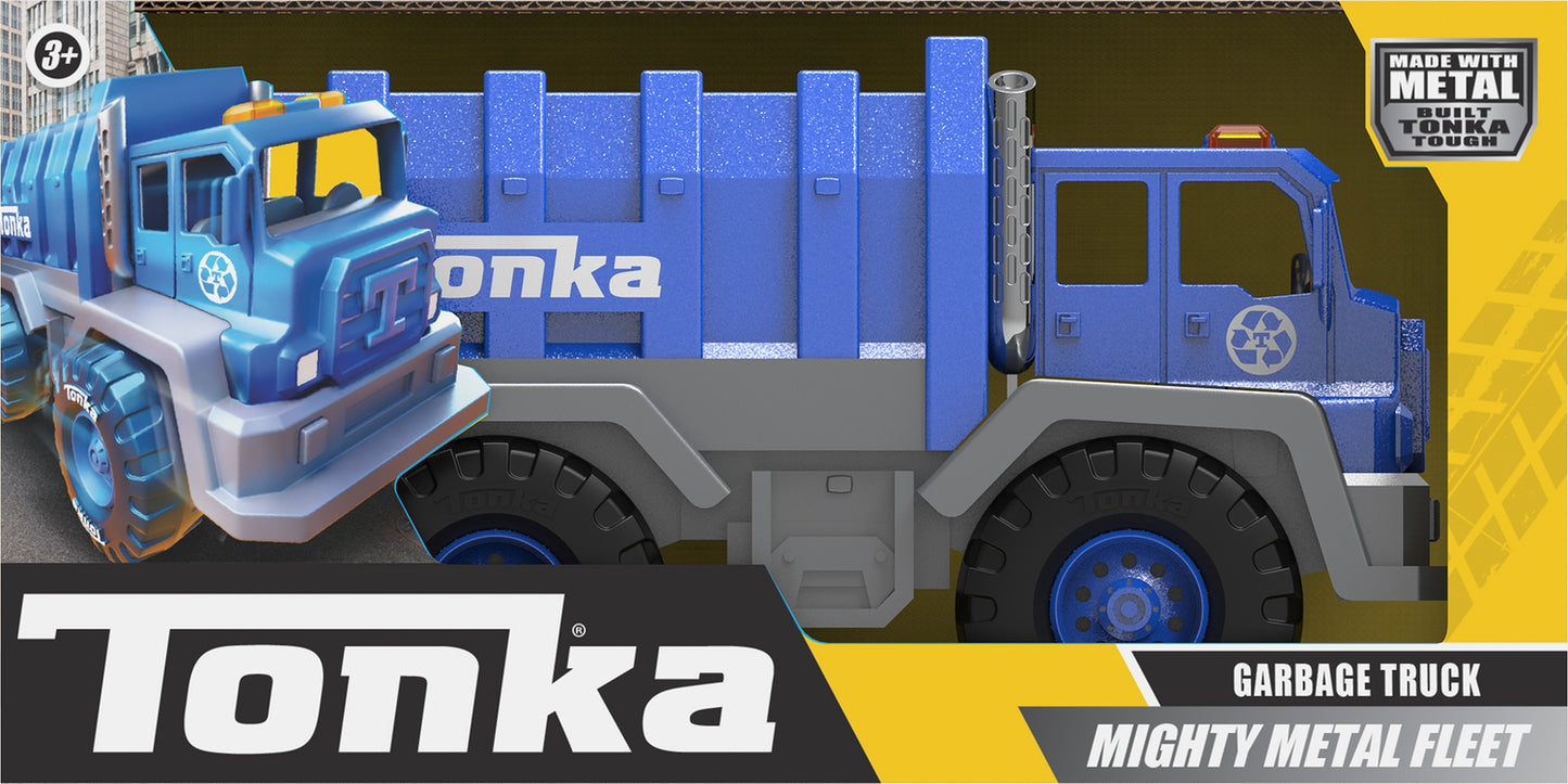 Tonka Mighty Metals Garbage Truck