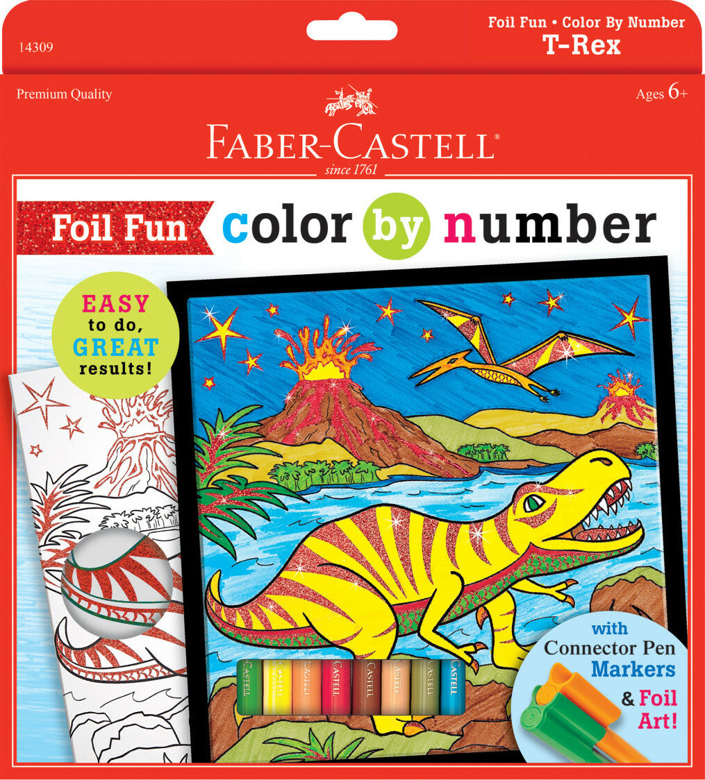 Color by Number Foil Fun