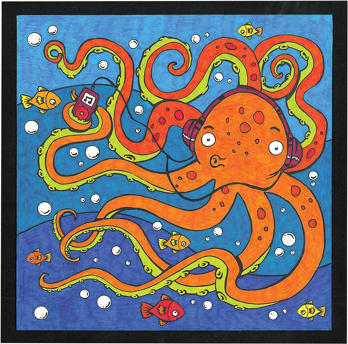 Color By Number Octopus 