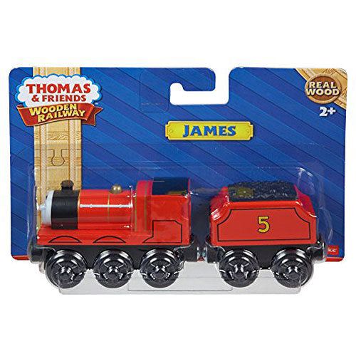 Fisher-Price Thomas the Train Wooden Railway James Engine
