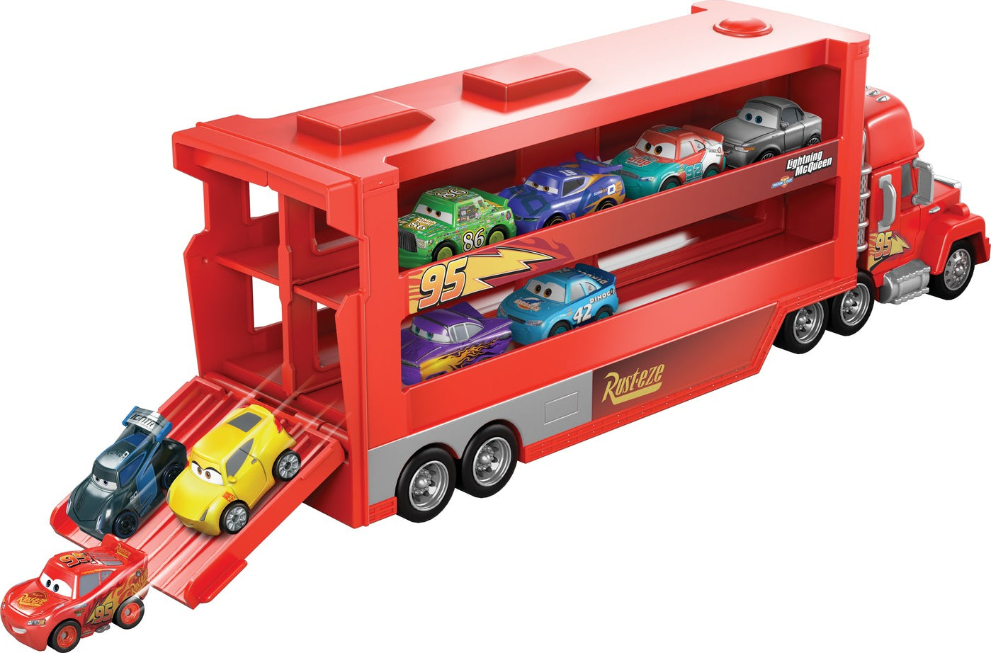 Disney Pixar Cars Mack Mini Racers Hauler